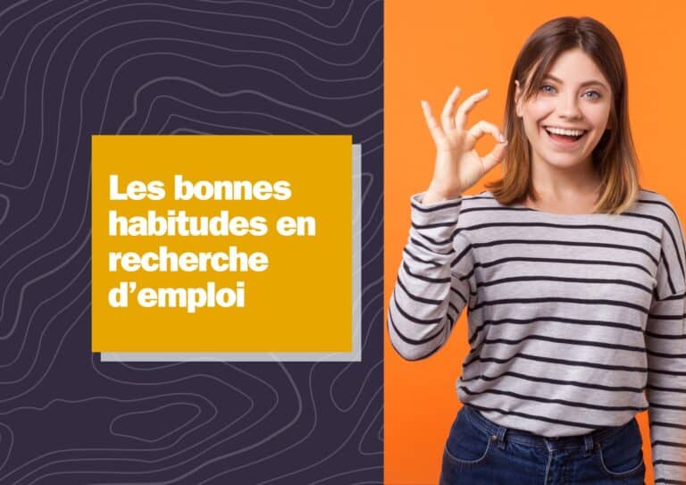 Bonnes habitudes recherche d'emploi